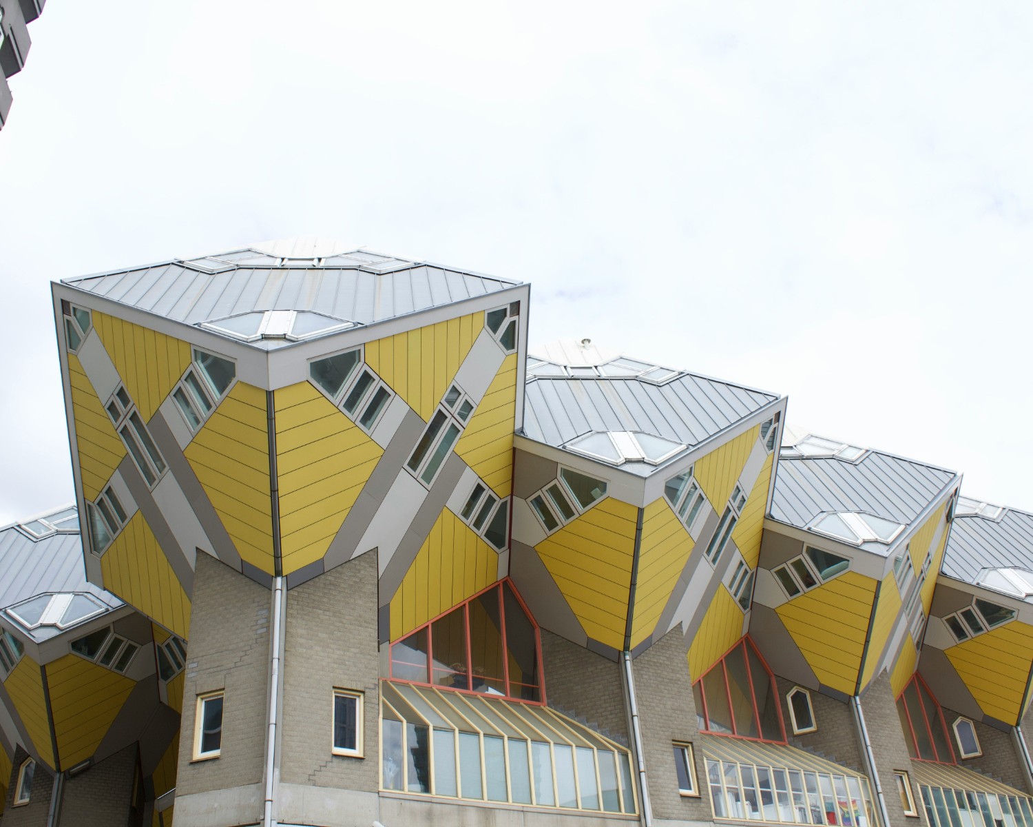 Cube Houses—Piet Blom's iconic yellow sculptural architecture
