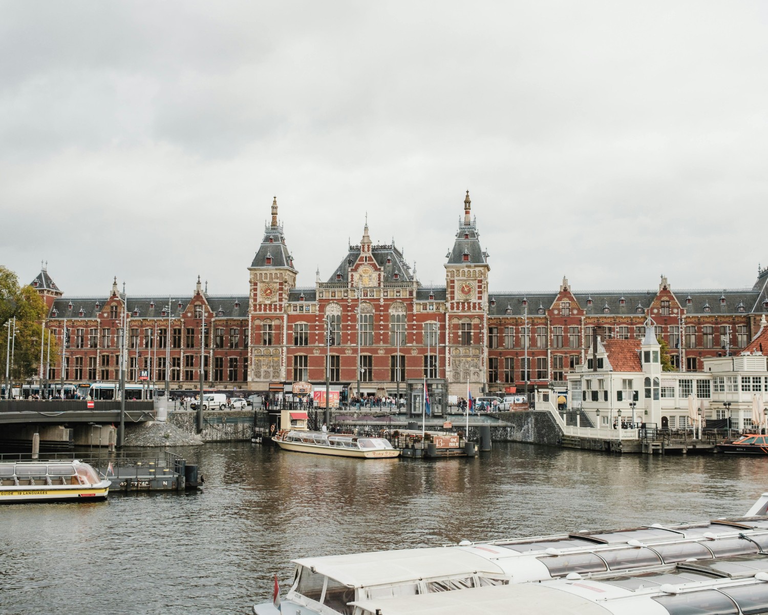 Amsterdam's iconic canals reflecting Golden Age architecture