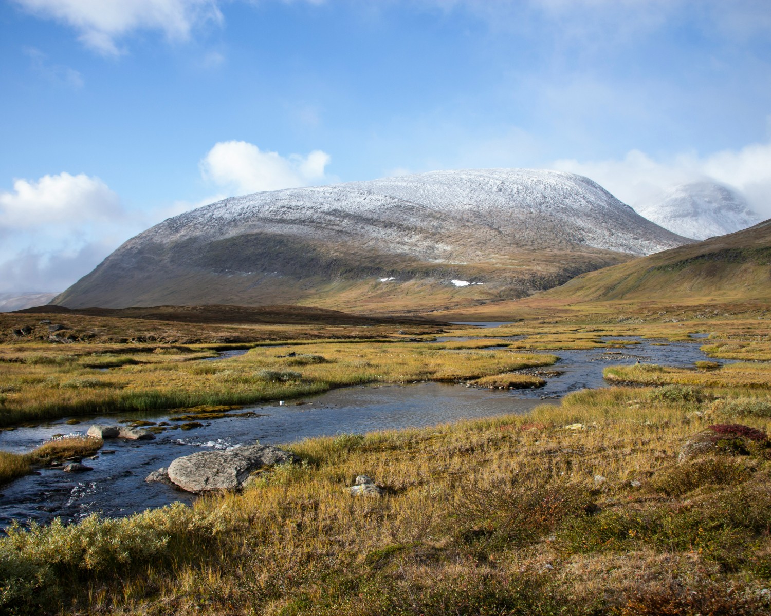 Arctic landscape of Abisko National Park