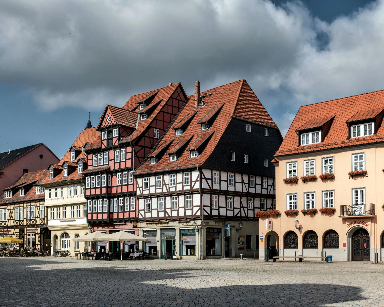 Rothenburg's perfectly preserved medieval town center