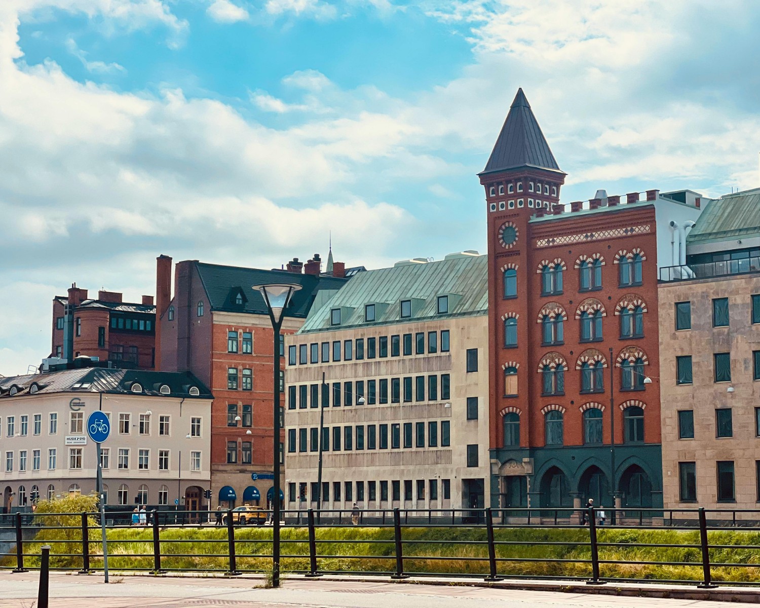 Copenhagen's iconic Nyhavn waterfront with colorful buildings
