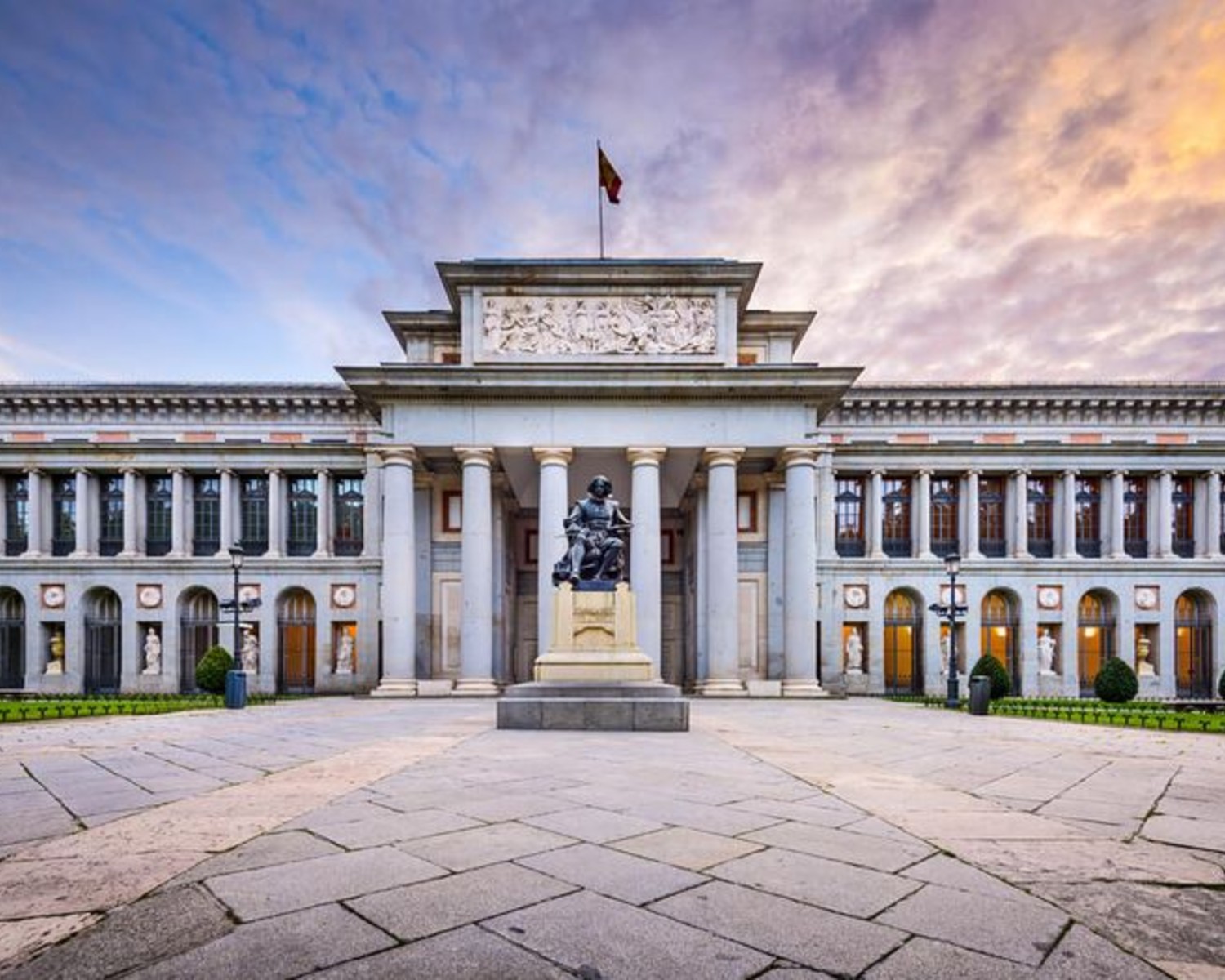 Prado Museum exterior and architectural grandeur